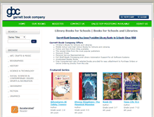 Tablet Screenshot of garrettbooks.com